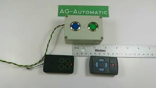 Multifrequency fixed code duplicator 286-868MHz.