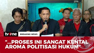 [BREAKING NEWS] Tim Hukum PDIP: Penetapan Hasto Merupakan Politisasi dan Kriminalisasi | tvOne