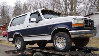 New  1995 Ford bronco project / revival