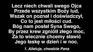 Alleluja, chwalcie Pana - Śpiewnik Pielgrzyma nr 1