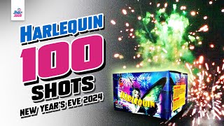 HARLEQUIN 100 SHOTS - LEEGENDARY FIREWORKS #fireworks #celebration  #diwali