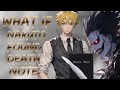 what if Naruto found death note