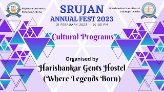 Cultural Programs | Srujan Annual Fest 2023 | Harishankar Gents Hostel | Rajendra University