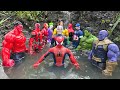 AVENGERS SUPERHERO STORY, MARVEL'S SPIDER-MAN 2 VS TEAM HULK SMASH, VENOM, IRON MAN, HULK RED 160