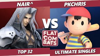 Flat Combats 5 Top 32 - Nair^ (Sephiroth) Vs. PkChris (Ness) SSBU Smash Ultimate