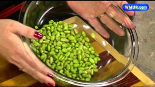 Edamame and navy bean salad