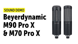 Beyerdynamic M90 Pro X and M70 Pro X (no talking)