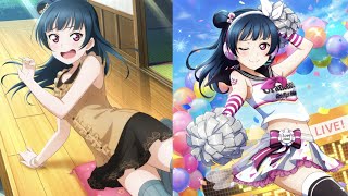 【ラブライブ！スクスタ】ヨハネ(津島 善子) 正座対決！【サイドストーリー】