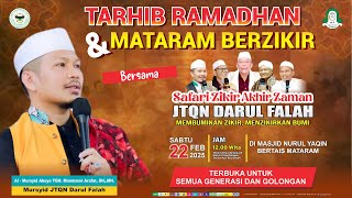 🔴 LIVE..!! TARHIB RAMADHAN DAN MATARAM BERZIKIR BERSAMA SAFARI ZIKIR AKHIR ZAMAN