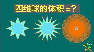 四维球的体积等于多少？｜为什么维度越高体积越小？｜体积是如何聚集在表面的？