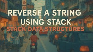 REVERSE A STRING USING STACK || STACK DATA STRUCTURES || DSA SHEET