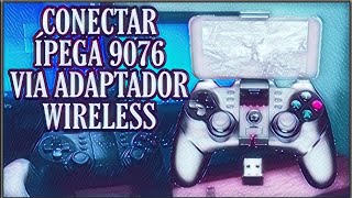 como conectar ipega 9076 via adaptador wireless na TV box ou PC