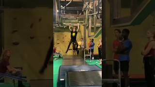 FORCED LINK FLYING BAR #americanninjawarrior #ninja #parkour #flying #bar #shorts