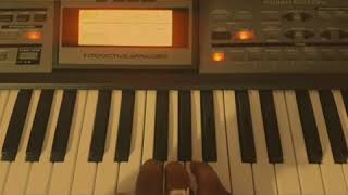 1921 ||Sun le zara|| piano intro with chords lesson