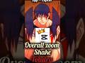 Overlay Zoom Shake Tutorial | CapcutTutorial | #capcut #capcuttutorial #animeeditSUBSCRIBE