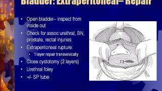 Lower GU and Genitalia Trauma