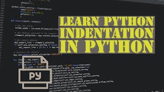 Python Tutorial #1 - Python Syntax , Indentation , Variables & Comments For Beginners - Learn Python