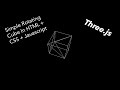 Simple Rotating 3D Cube in Three.js - Coding Challenge #5