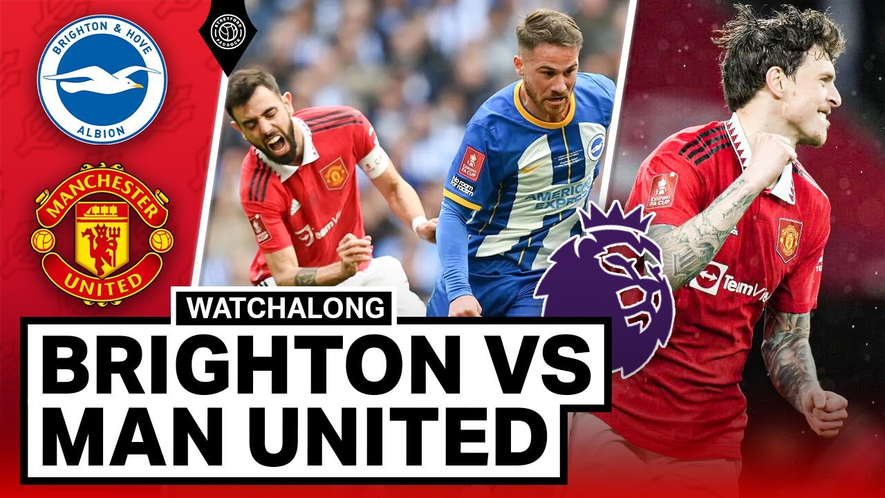 Brighton 1-0 Manchester United | LIVE STREAM Watchalong - YouTube