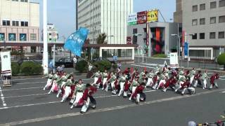 四季舞　安濃津よさこい2014　津駅会場