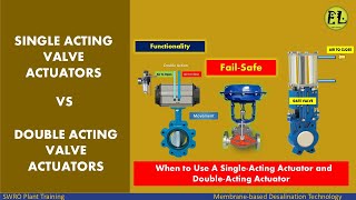 Single Acting vs Double Acting Actuator Valve | When to Use A Single and Double-Acting Actuator