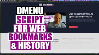 Creating A Dmenu Script For Web Bookmarks And History