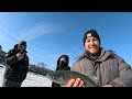 ice fishing big trout