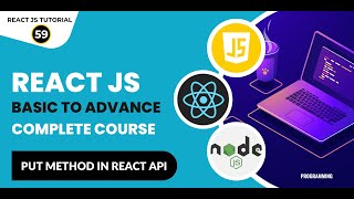 React Tutorial In Hindi #59: React Fetch API Put Method | Fetch API Put Method | Fetch API Update
