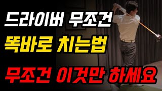 독학 골퍼분들 드라이버 다른거 다 필요없습니다. 무조건 이거는 기억하세요.