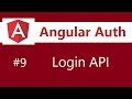 Angular Authentication Tutorial - 9 - Login API