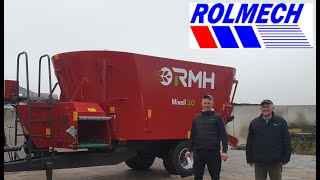 PASZOWÓZ MIXELL RMH 20 i Ciągnik KUBOTA | ROLMECH