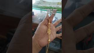 தங்கம் 100 மில்லி கிராம் ஏத்திய ஐம்பொன் செயின் | real gold finishing #impon #customization #shorts