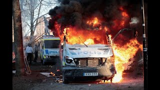Riots In Sweden After Anti-Islam Activities, 9 Police Officers Injured #shorts