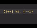 Pre vs  Post Increment & Decrement Explained