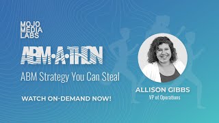 ABM-A-THON: ABM Strategy You Can Steal- A Strategy That Generated Over $5M in 5 Months