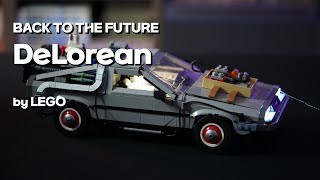 [4K UHD] 백투더퓨쳐 레고 드로리안 리뷰 Thanks to 키덜튜브님 LEGO DeLorean Review!! Back to the Future [등짝리뷰]