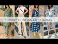 Summer outfits 2024 • Summer outfit ideas with names • STYLE POINT