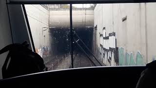 Mitfahrt auf der S1 durch den modernisierten S-Bahn Tunnel Frankfurt