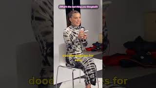 Millie Bobby Brown is just like me fr #shorts | Millie Bobby Brown Plays 30 Questions
