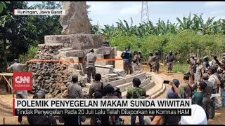 Polemik Penyegelan Makam Sunda Wiwitan