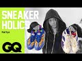 ラッパー・red Eyeのスニーカーコレクション。ラップバトルを支えた一足とは？| Sneaker Holics S7 #4| Gq Japan