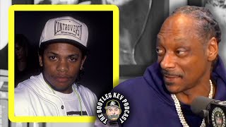 Snoop Dogg on Beefing w/ Eazy-E While Dr. Dre was Still Talking to Him