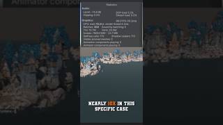 FREE Performance Optimization / Draw Call Reducer (HLOD) | Unity Tutorial #shorts