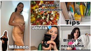 Vlog/vesha fustane👗/milanoo/vizita gjinekologjike/blerje të zgjuara/Jeulia💍/receta të shëndetshme/