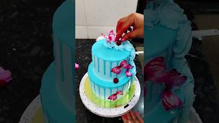 एक Customer को चाहिए 2 Step Butterfly Cake #viralvideo #shortsfeed #shorts #ytshorts #youtubeshorts