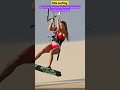 Hannah Whitley the most viral Kite surfing girl #shorts