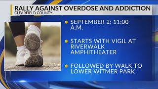 Clearfield community to rally against drug overdose, addiction