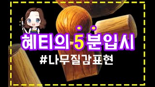 [혜티의5분입시] 5분안에 나무질감표현하기! (기본기는 탄탄하게!!)