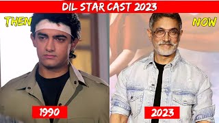 DIL 1990 FILM STAR CAST | THEN AND NOW 2023 | AMIR KHAN | MADHURI | UNBELIEVABLE AGE TRANSFORMATION