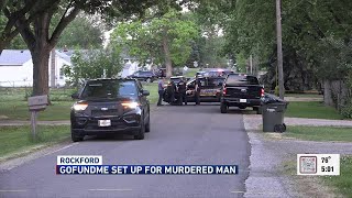 Community shows outpouring of support for murdered Rockford man
